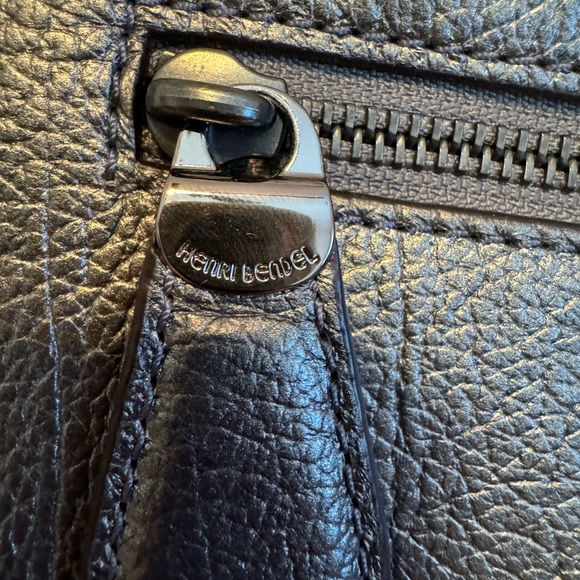 Henri Bendel Metallic Studded Flap Crossbody NWT - Picture 5 of 13